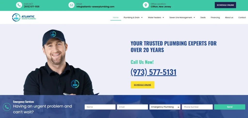 Emergency Plumbing Wayne NJ 2